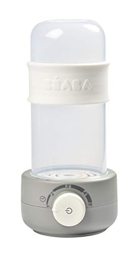 BÉABA Baby Milk Second Bottle Warmer, Grey