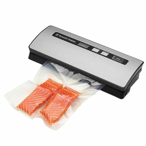 Russell Hobbs RHVS1 Seal Fresh Vacuum Sealer, One Touch Automatic Sealing, Sous Vide Compatible, Grey