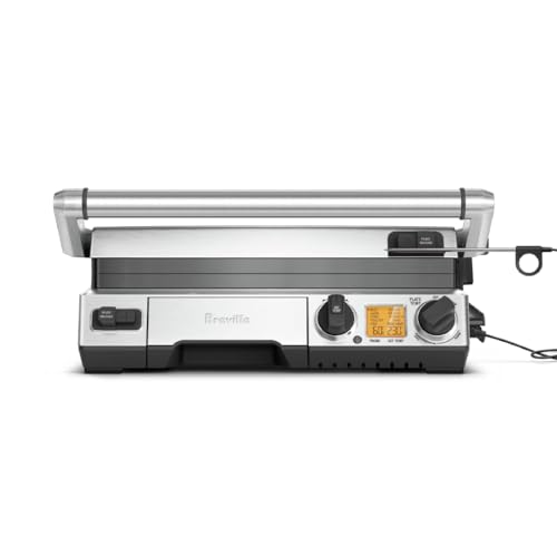 Breville the Smart Grill Pro, Brushed Stainless Steel, BGR840