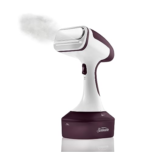 Sunbeam SG1000 Power Steam Handheld Garment Steamer, Maroon