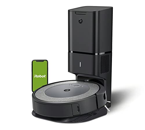 iRobot® Roomba® i3+ (3550) Robot Vacuum with Automatic Dirt Disposal Disposal - Empties Itself, Wi-Fi Connected Mapping, Compatible with Alexa, Ideal for Pet Hair, Carpets