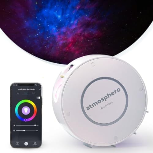 Star Light Galaxy Projector for Bedroom | Alexa, Google Assistant, App Controlled, Adjustable Brightness, 16.7m Color Options, Timer Modes | Starry Nebula Clouds, Laser Night Sky for Kids