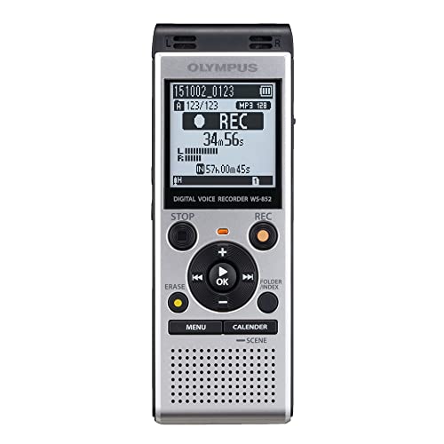 Olympus Digital Voice Recorder WS-852, Silver