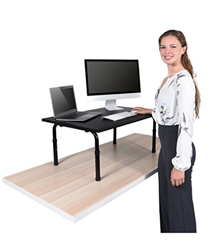 Desktop Standing Desk Converter - Ergonomic Desk Converter Riser Stand for Sit-to-Stand Work (32')