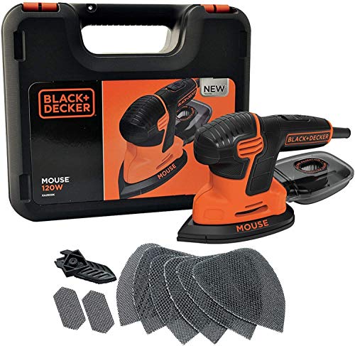 BLACK+DECKER 120W Mouse Sander Kit