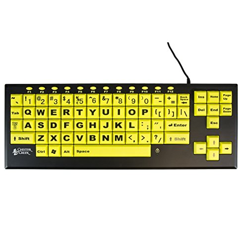 AbleNet 12000024 Large Print Keyboard