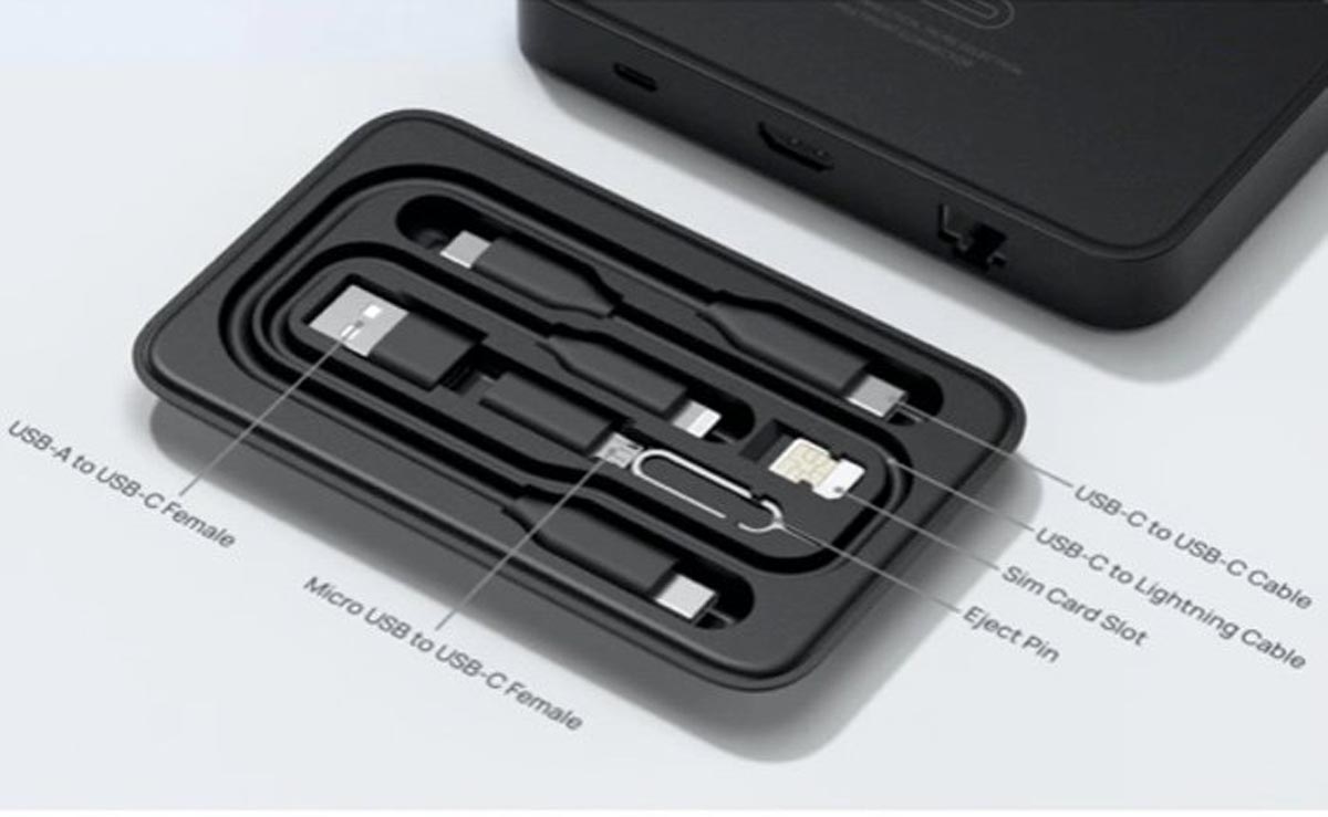 OmniCase Different Cables and Ports